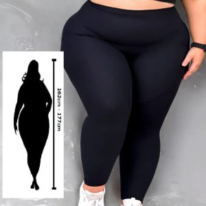 Kısa Boylular İçin Büyük Beden Tayt (3xl-4xl-5xl-6xl-7xl-8xl)