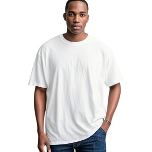 Erkek 30/1 Penye %100 Pamuk Oversize Tişört S-M L-XL-XXL